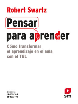 cover image of Pensar para aprender
